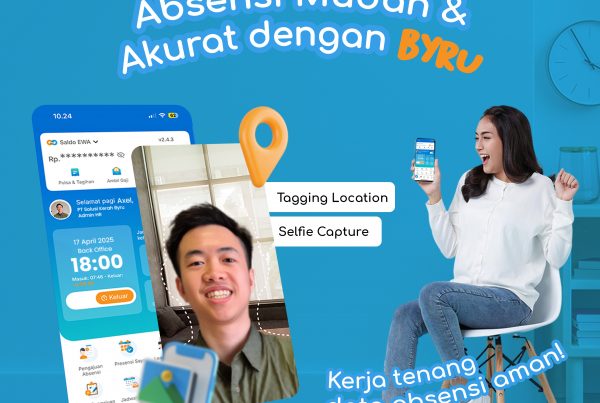 Absensi online karyawan dengan Byru HRIS